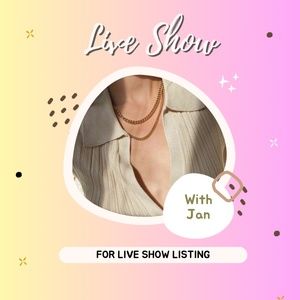 Posh Show Live Selling Listing